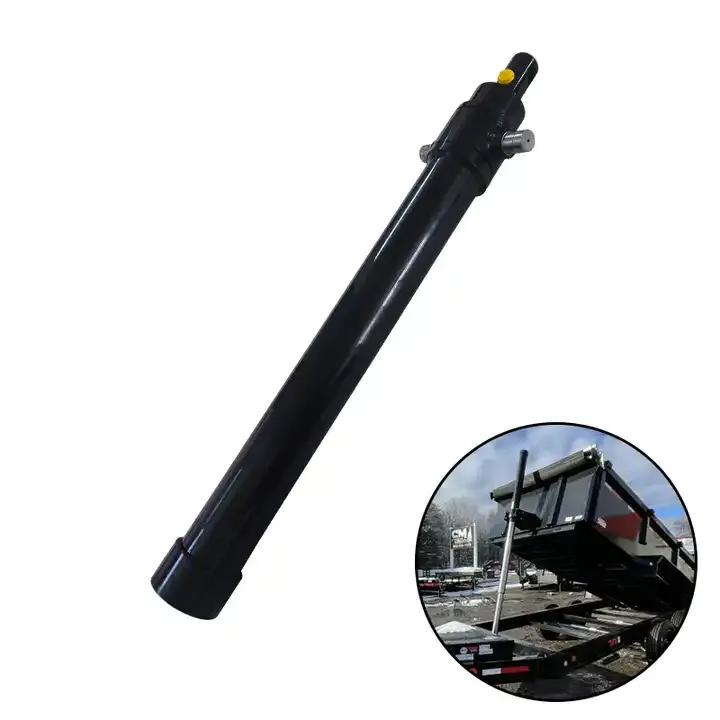 Factory Customized 2 Stage Double Acting Hydraulic Cylinder For Dump Truck