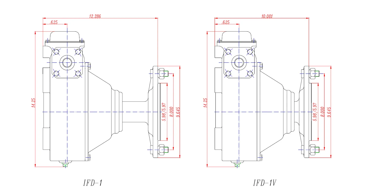 Irrigation Wheel Drive Gearbox (Irrigation Final-Drive Gearbox) ARDF-1 Series