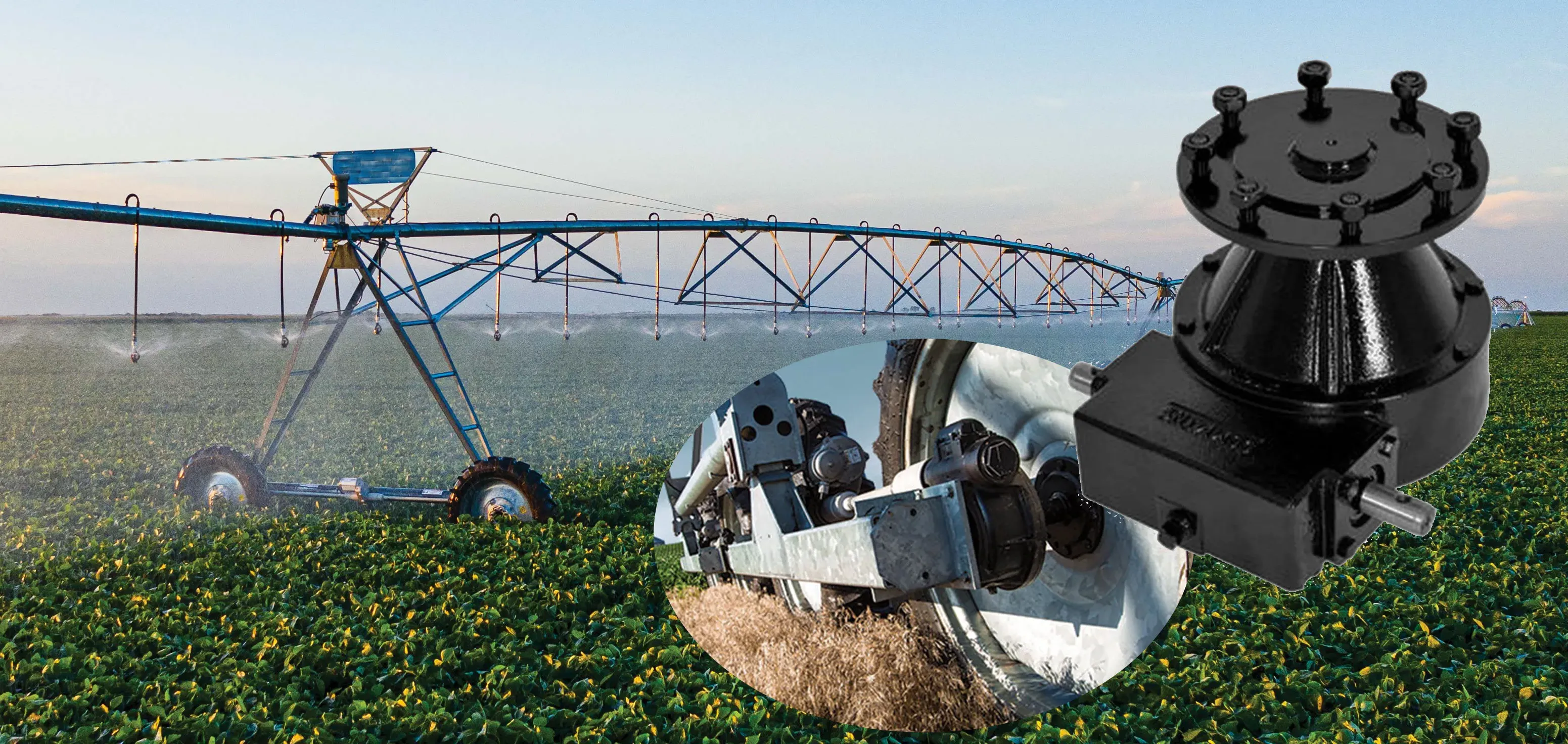 Irrigation Wheel Drive Gearbox (Irrigation Final-Drive Gearbox) ARDF-1 Series