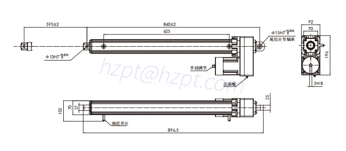 JC35FA7 Industrial Push Rod: An External Proximity Switch for Efficient Lifting