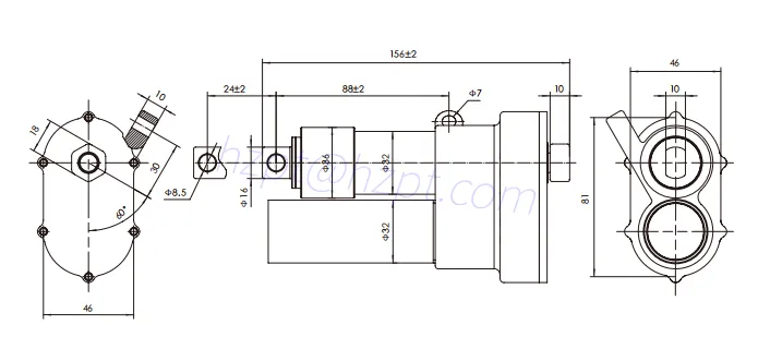 JC35FA8 Industrial Push Rod for Fire Pump Elevation