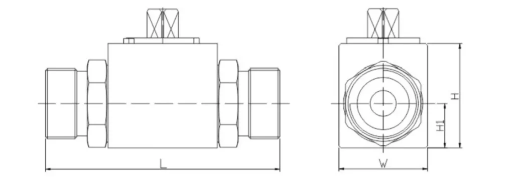 JZQ Series Hydraulic Ball Valves