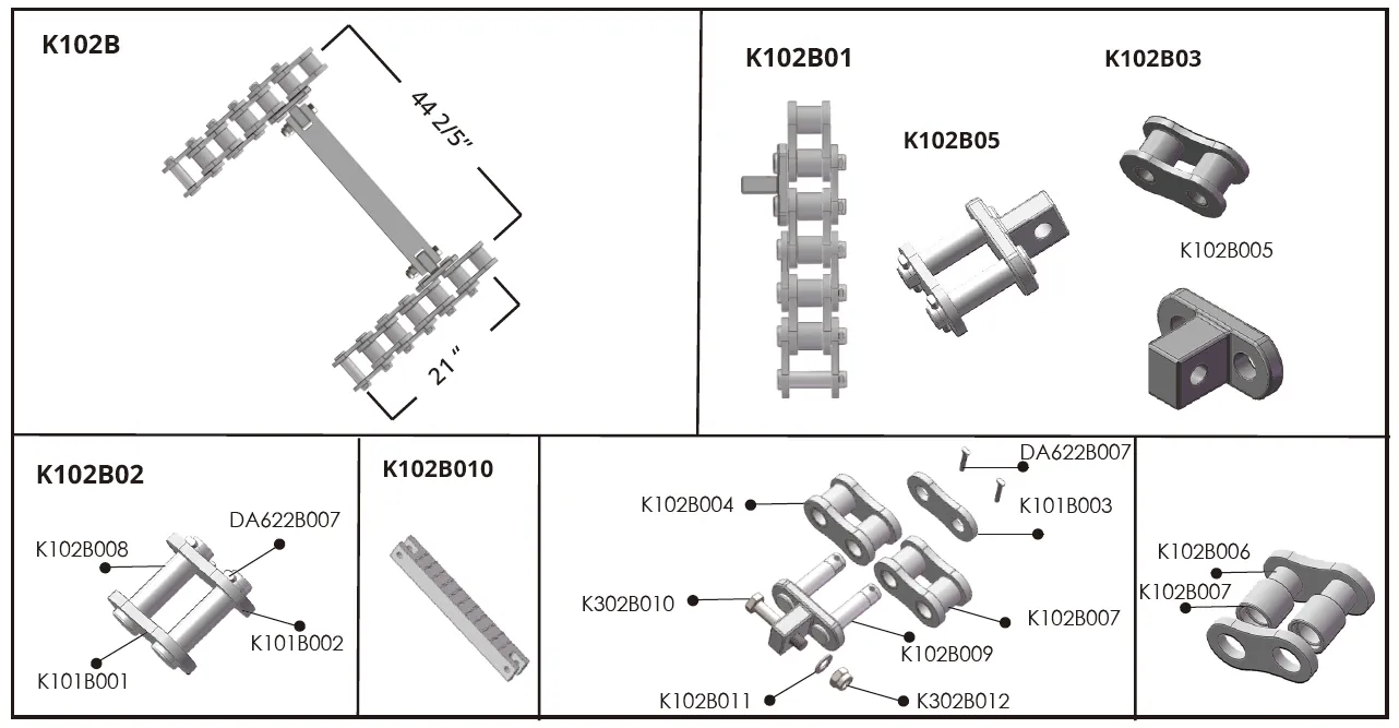 Replacement Of Thiele Double Stand Flight Bar For Mining