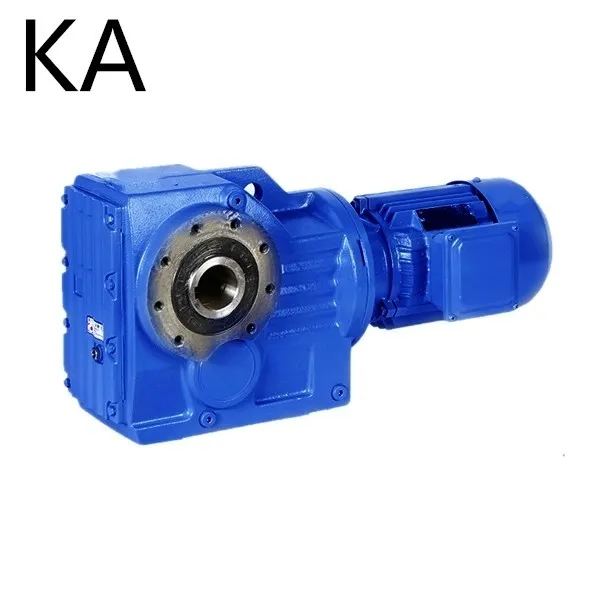 KF Series Solid Shaft Output Helical Bevel Gearbox with Flange Mounted