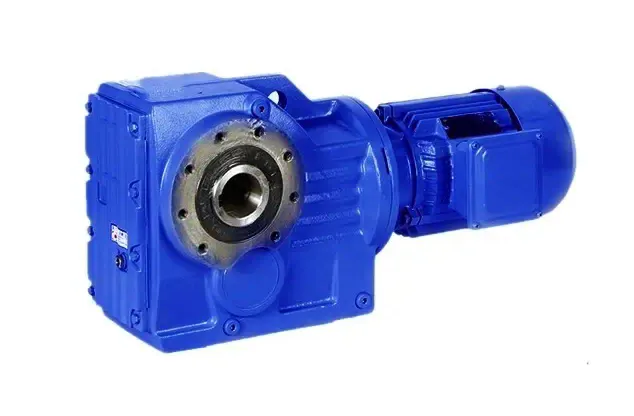 KA Series Keyed Hollow Shaft Output Helical Bevel Gearbox
