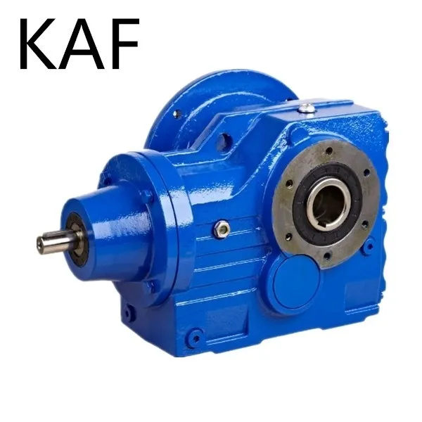 KF Series Solid Shaft Output Helical Bevel Gearbox with Flange Mounted