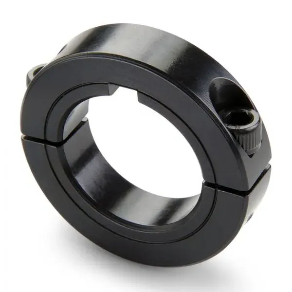 One Piece Mountable Shaft Collars (Shaft Clamps) with OD Flats and Holes Inch Series