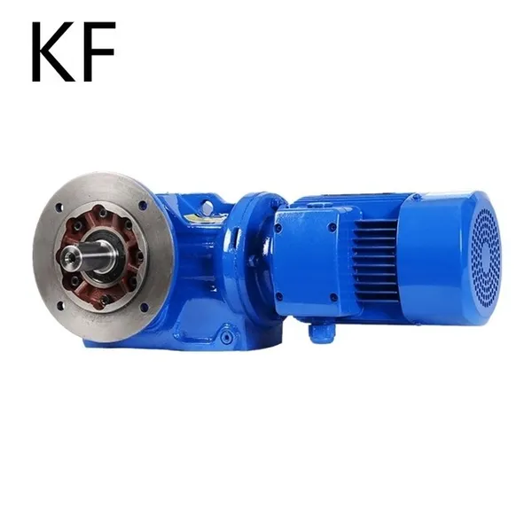KF Series Solid Shaft Output Helical Bevel Gearbox with Flange Mounted