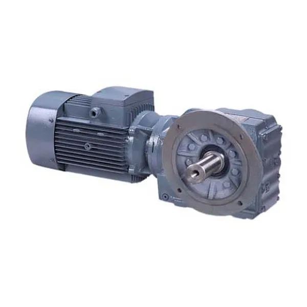 KF Series Solid Shaft Output Helical Bevel Gearbox with Flange Mounted