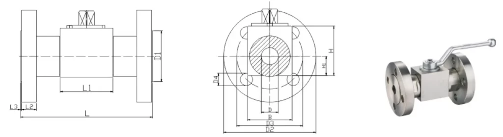 KHBF Series Flange Ball Valves