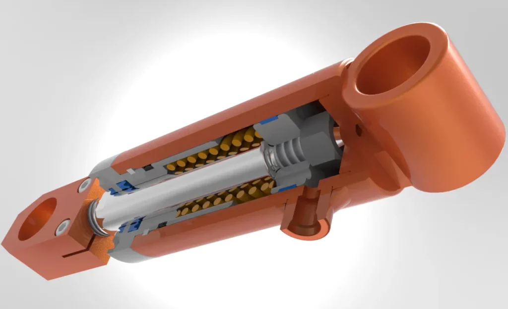 Kubota Hydraulic Cylinder Replacement OEM No.D84800 