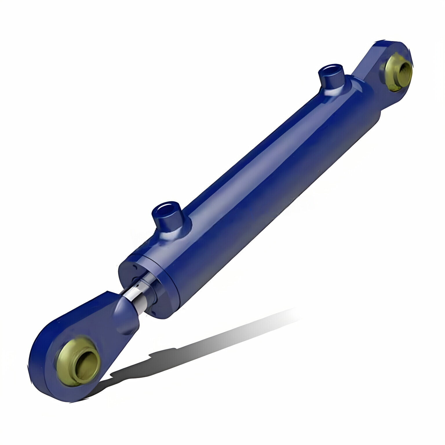 KWE Double Acting Hydraulic Cylinder With Industrial Ball Joints