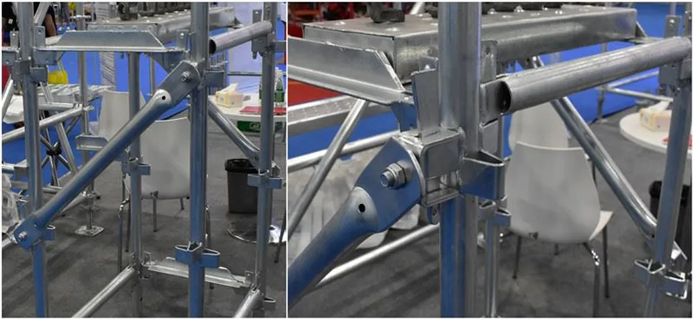 Kwikstage Scaffolding Diagonal Brace for Building Construction