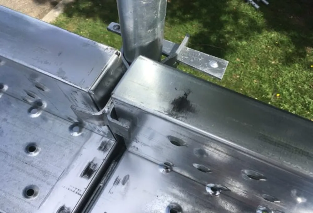 Kwikstage Toe Board Bracket for New Construction Works