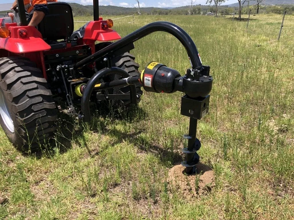 75 HP Heavy Duty Post Hole Digger Gearbox for 3 Point Post Hole Digger