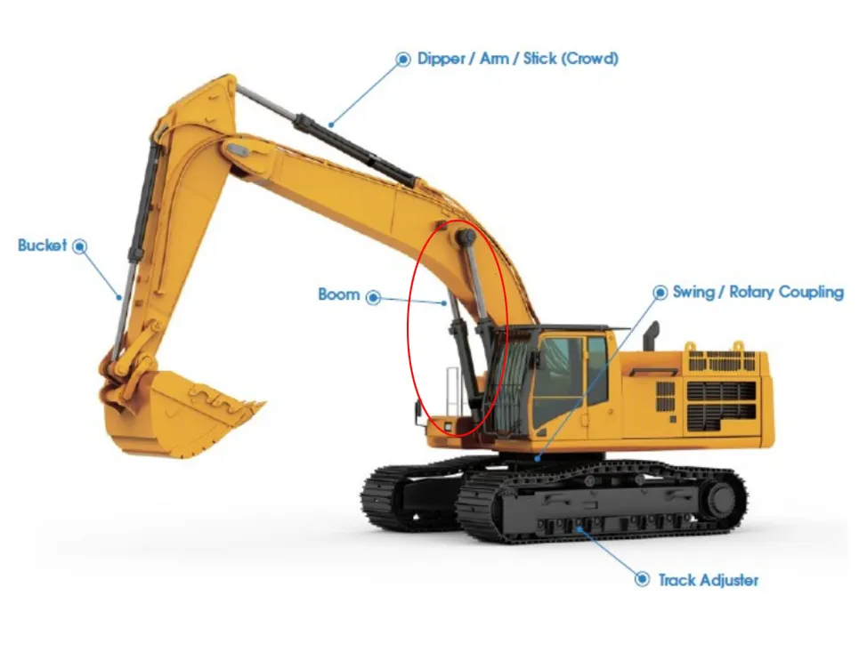 Large Excavator Boom Cylinder