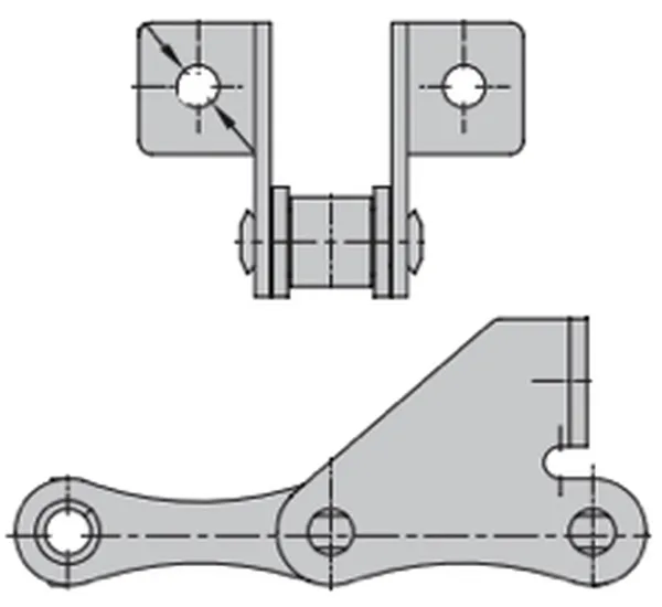 S45 Agricultural Roller Chain