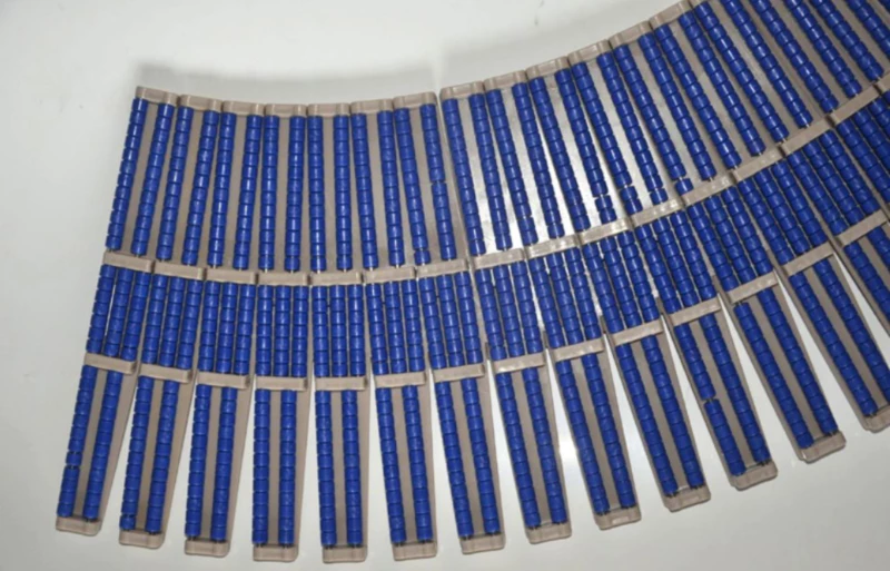 Plastic Flat Top Chains Sideflexing Chains with Low Noise Accumulation Rollers Replacement Of System Plast LBP882TAB - K750