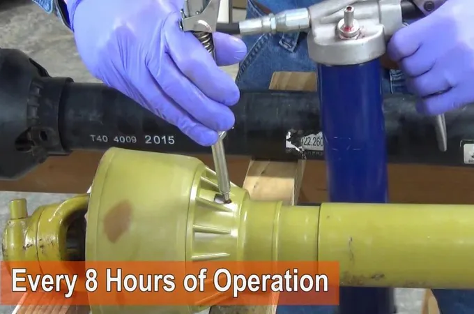 Lemon-Shaped PTO Shaft for Agricultural Equipment