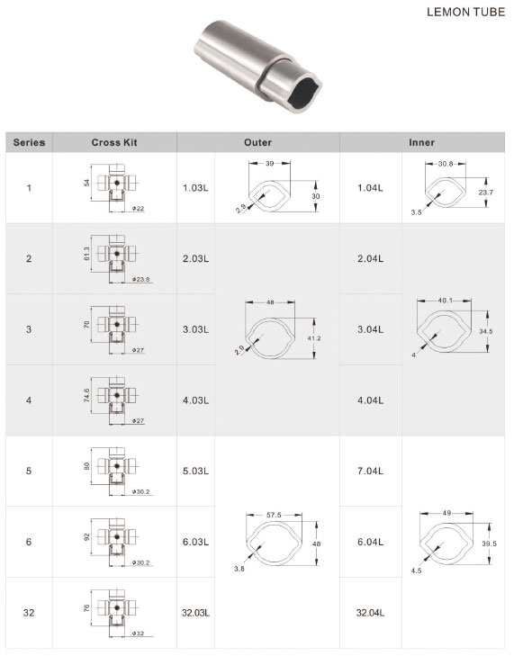 PTO Drive Shaft Tube
