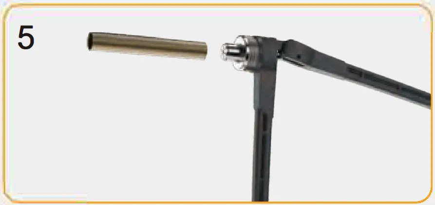 HVAC Tools Lever Tube Expander Kit TE-7 TE-11 for HVAC & Refrigerators and Automobiles Maintenance