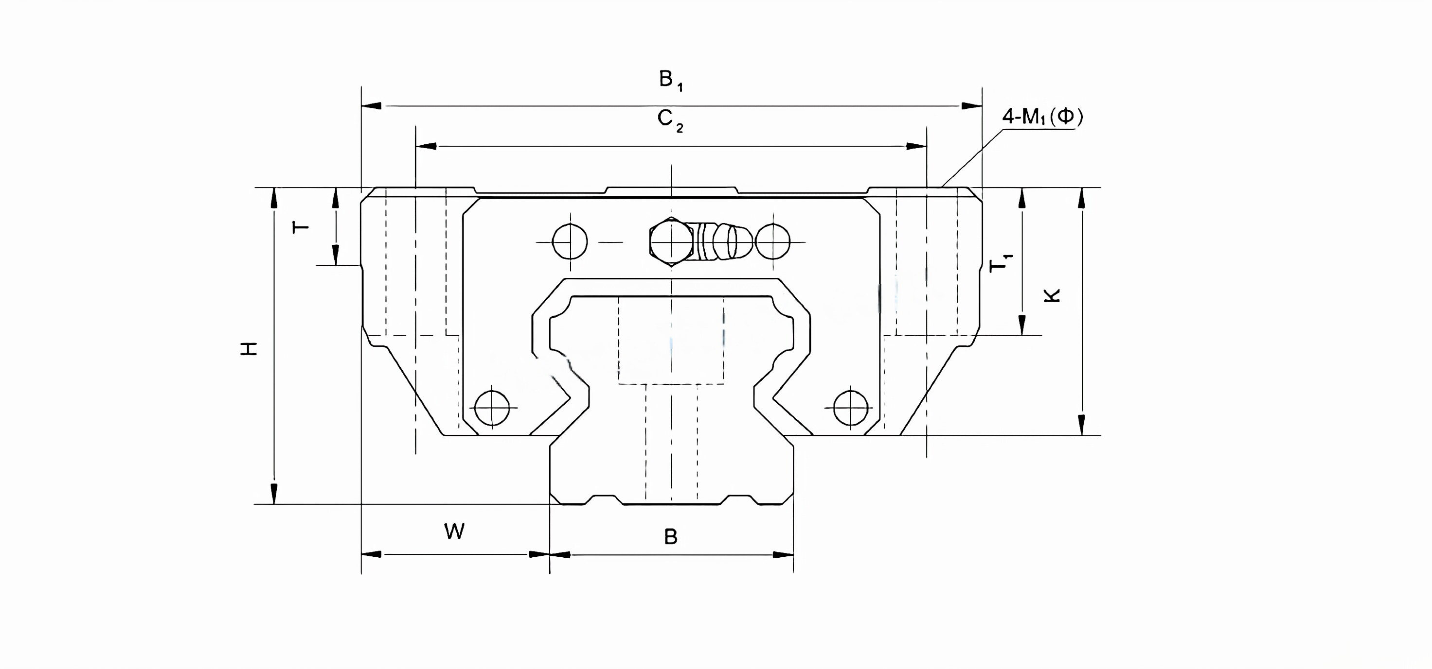 Linear Guideway for LG-KL/KT(Ball Style）