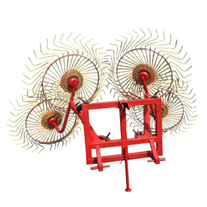 Agriculture Equipment 4 Wheel Hay Rake Hot Sale
