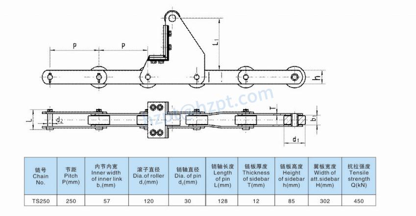 Lift Chain for Steel Lngot TS250
