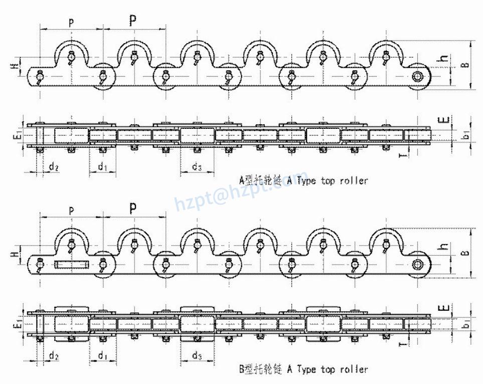 Loading Chains for Metallurgical WTR03075 WTR03100 WTR07100 WTR07150
