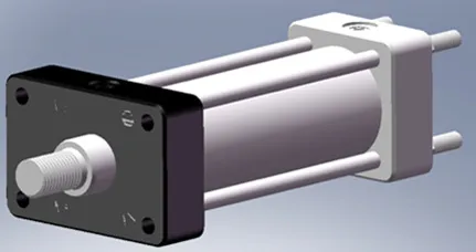 Low-Pressure Hydraulic Cylinder Back Flange