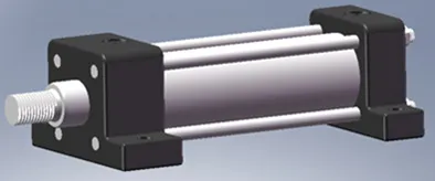 Low-Pressure Hydraulic Cylinder Footstand