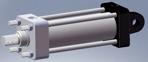 Low-Pressure Hydraulic Cylinder Rear Pin