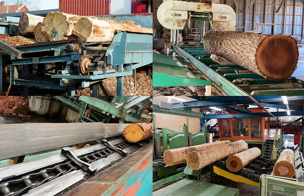 SS500R Stainless Steel Lumber Conveyor Chain