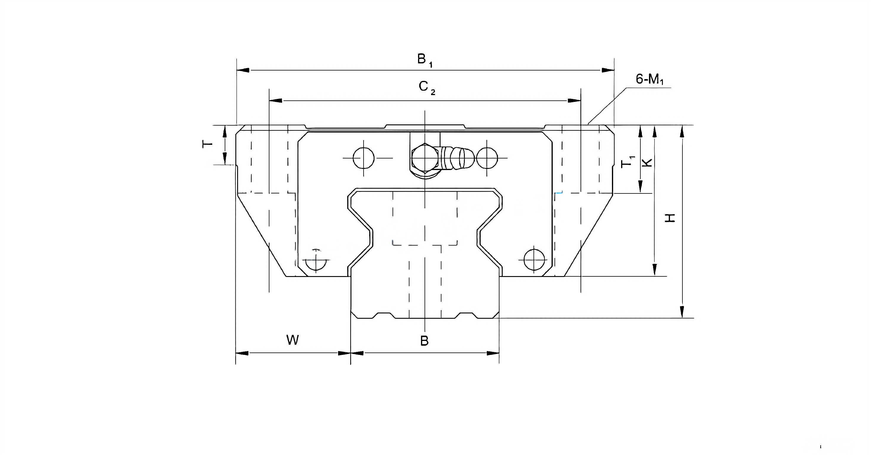 Linear Guideway for LZG-KL(Roller Style）