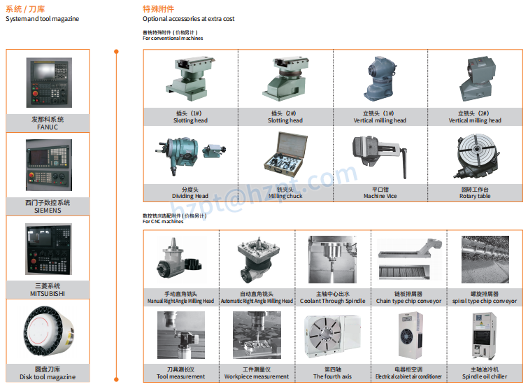 Universal Rotary Head Knee-Type Milling Machine