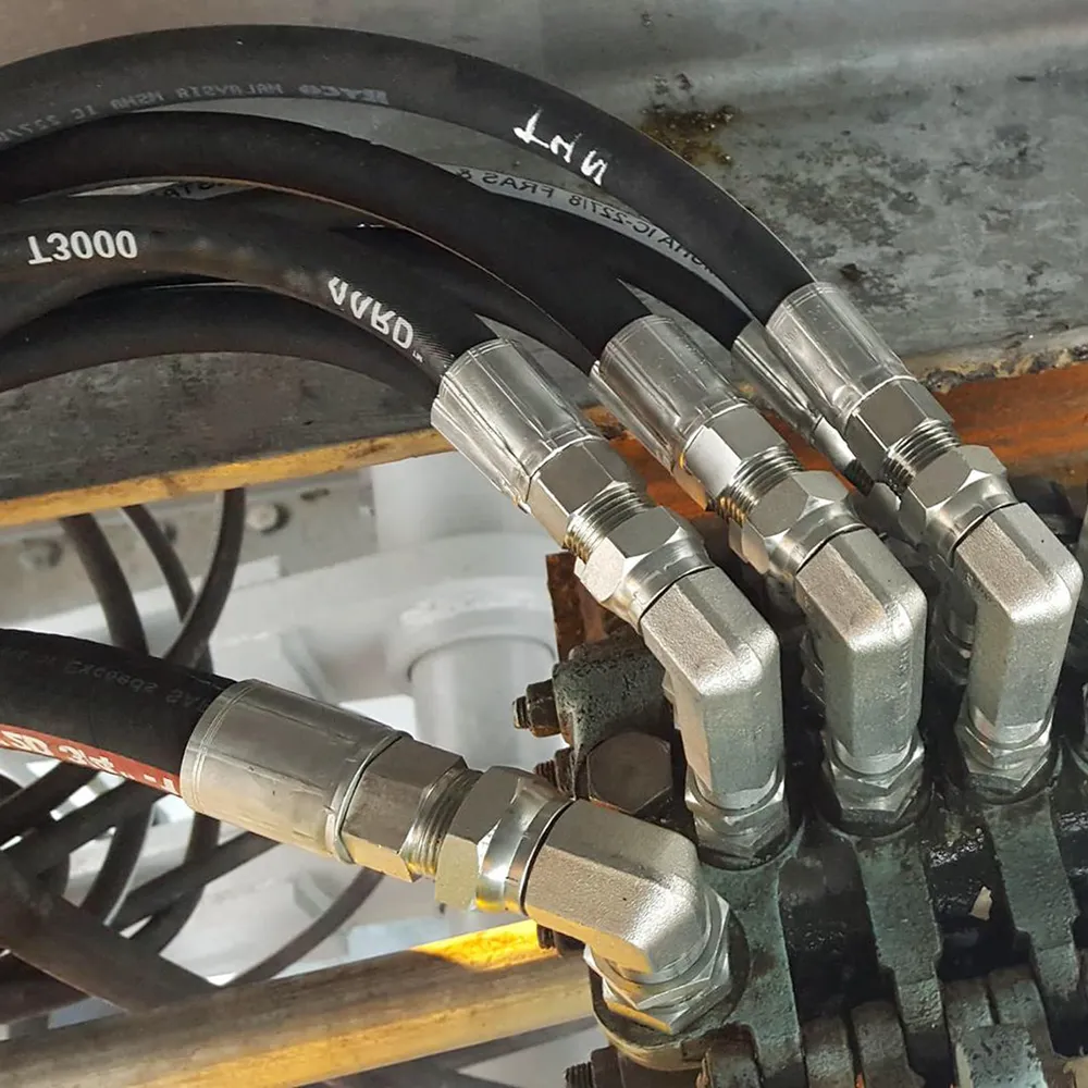 Male Connector-GE-NPT Hydraulic Fittings