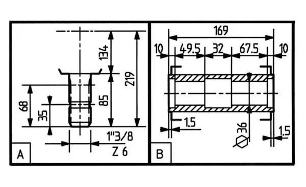Manure Spreader Gearboxes - Replacement of Comer Code TB-19C 1:1.46