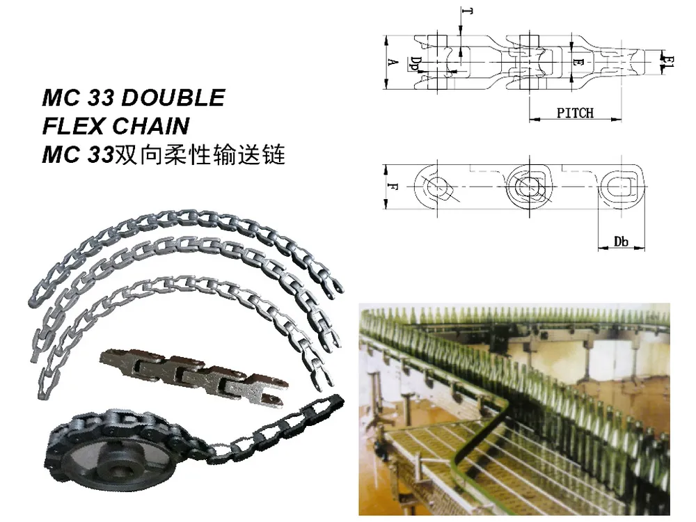 MC33 Double Flex Cast Iron Chain