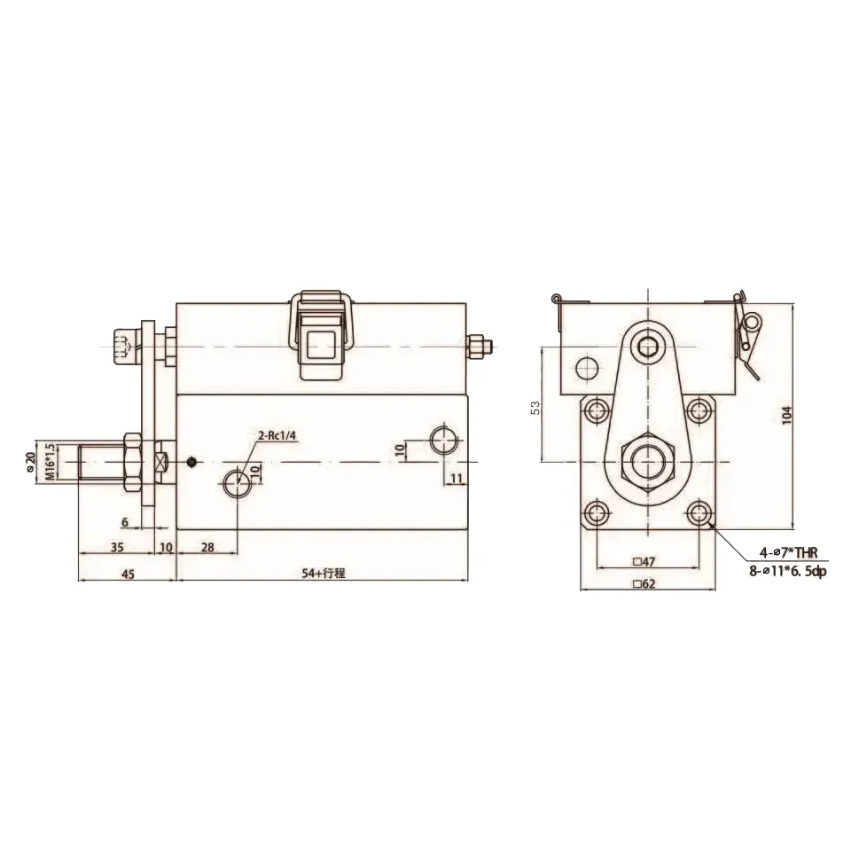 32 MDC Series Compact Mold Cylinder