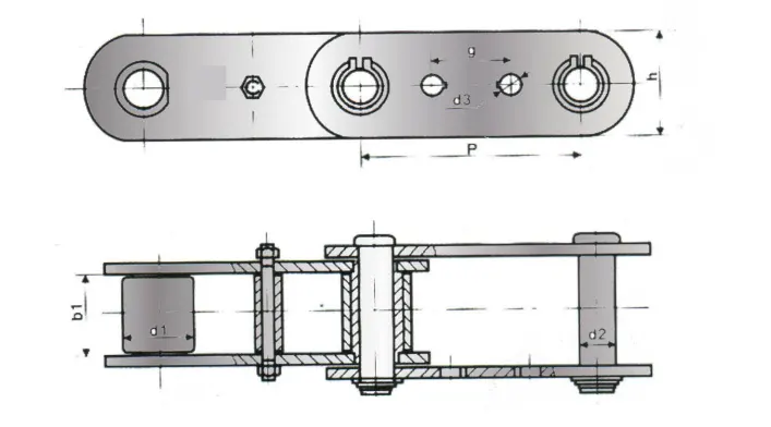 Stainless Steel Metallurgical Bucket Lifting Chain