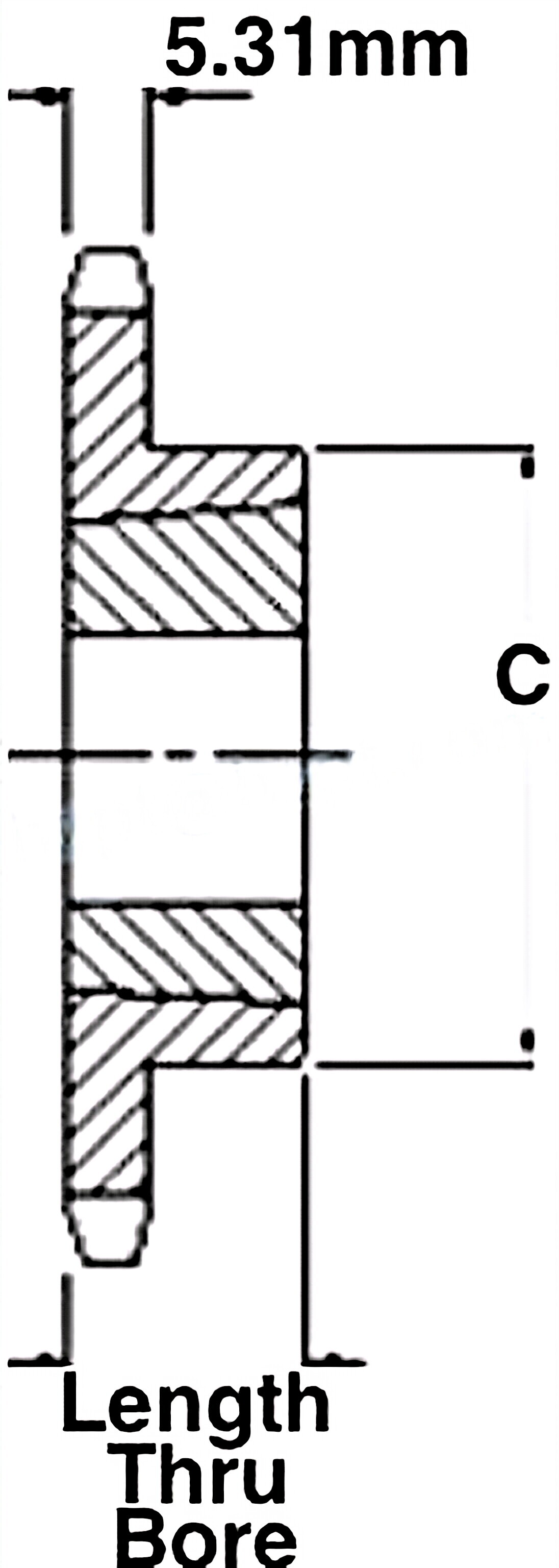 06B Metric Roller Chain Sprockets
