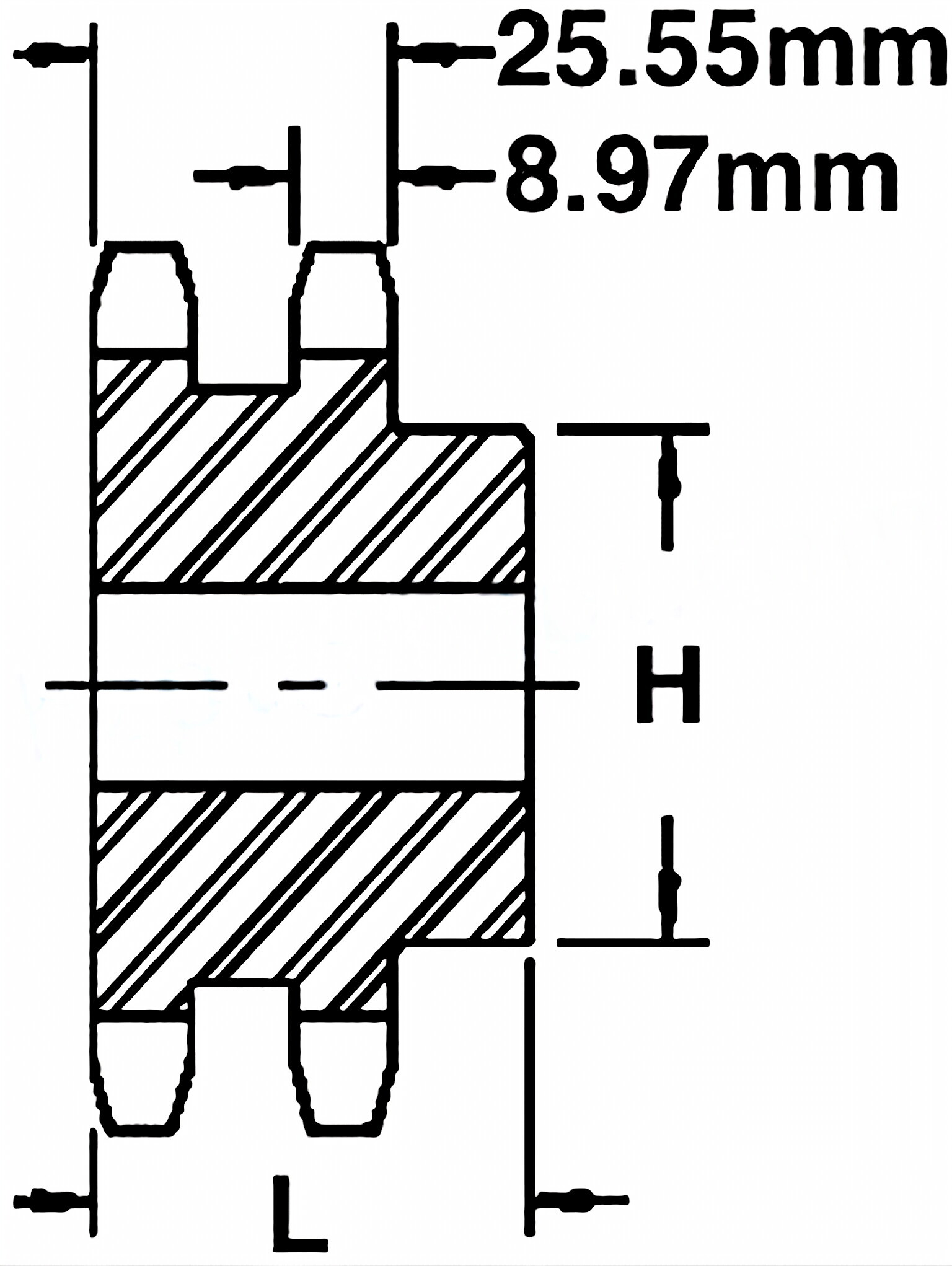 10B-2 Metric Roller Chain Sprockets