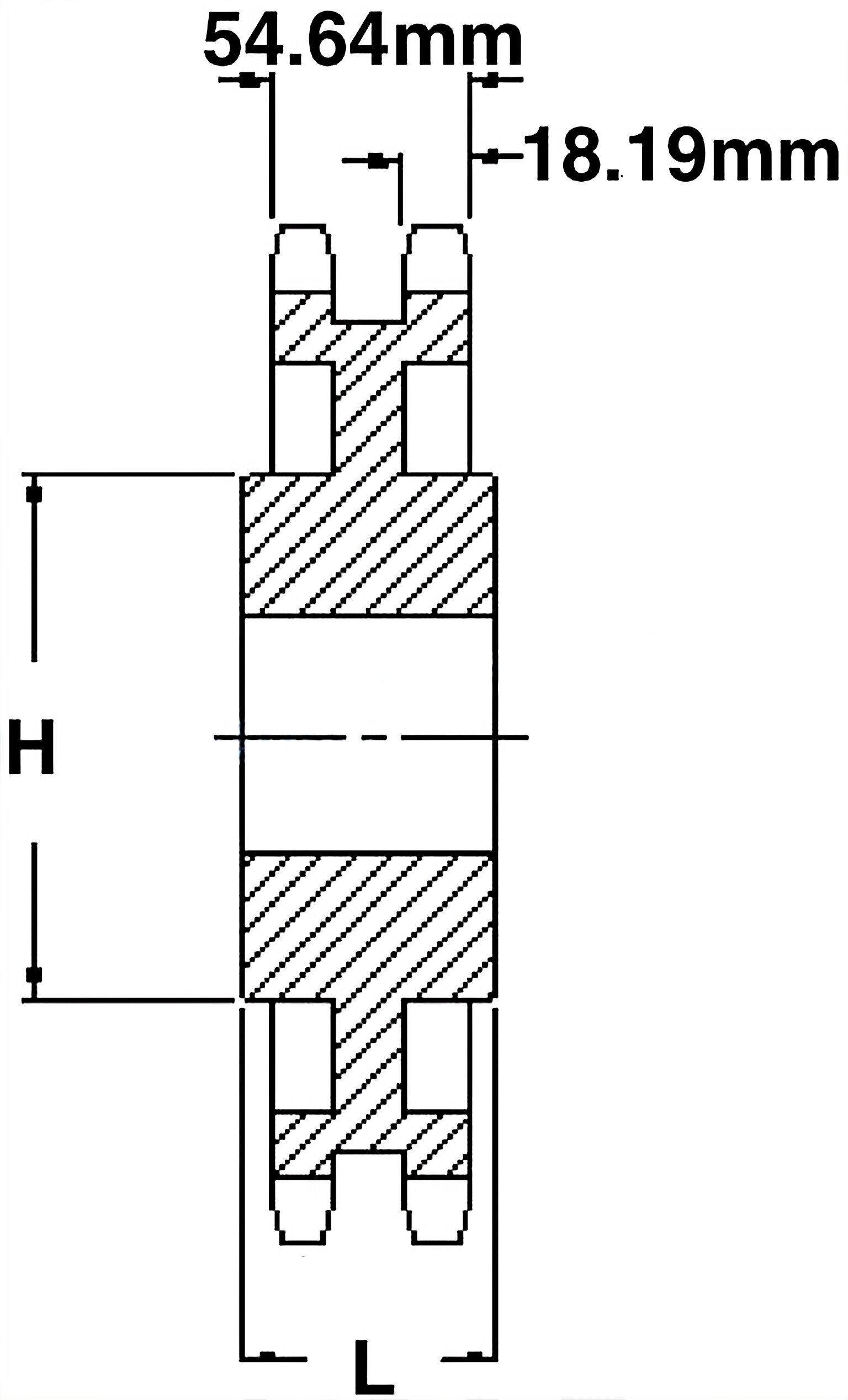 20B-2 Metric Roller Chain Sprockets