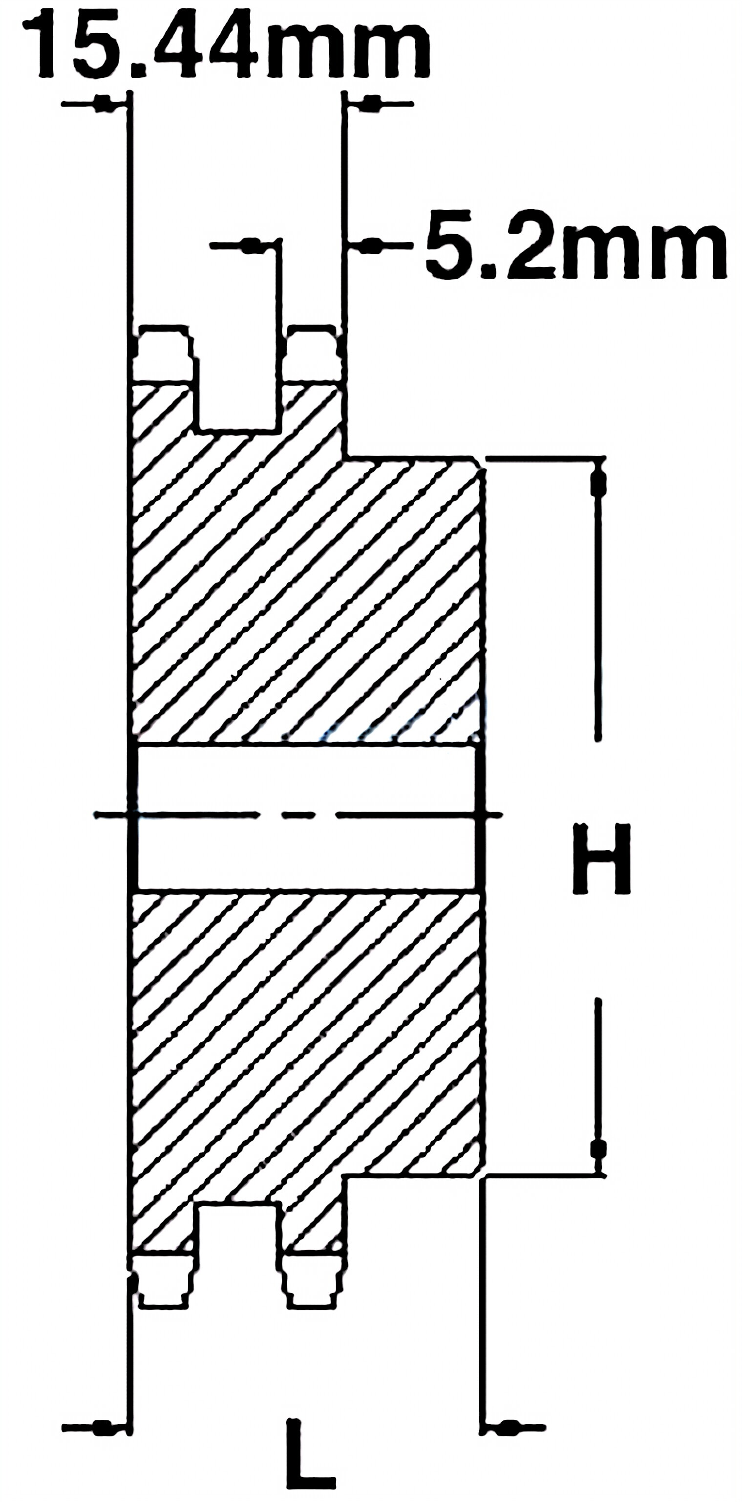 06B-2 Metric Roller Chain Sprockets