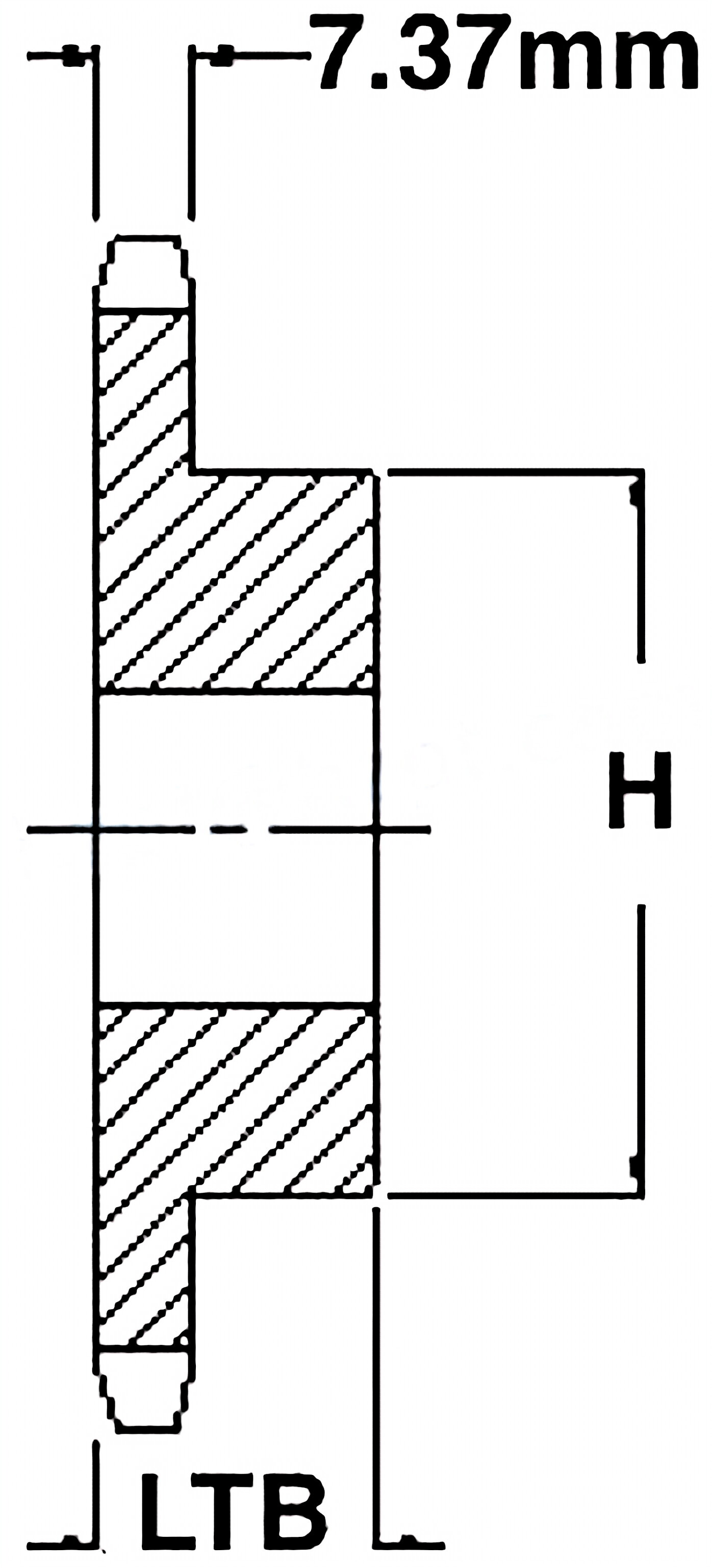 08B Metric Roller Chain Sprockets