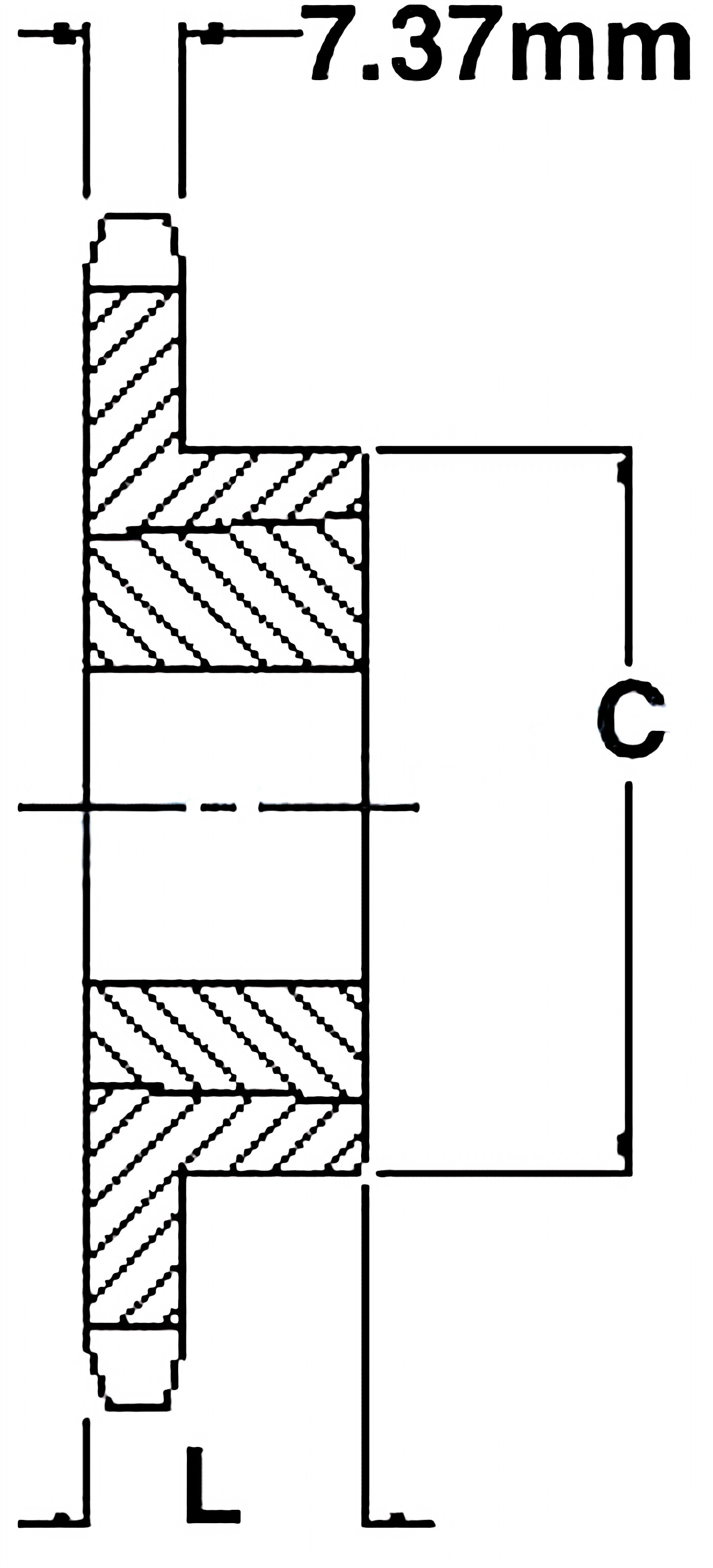 08B Metric Roller Chain Sprockets