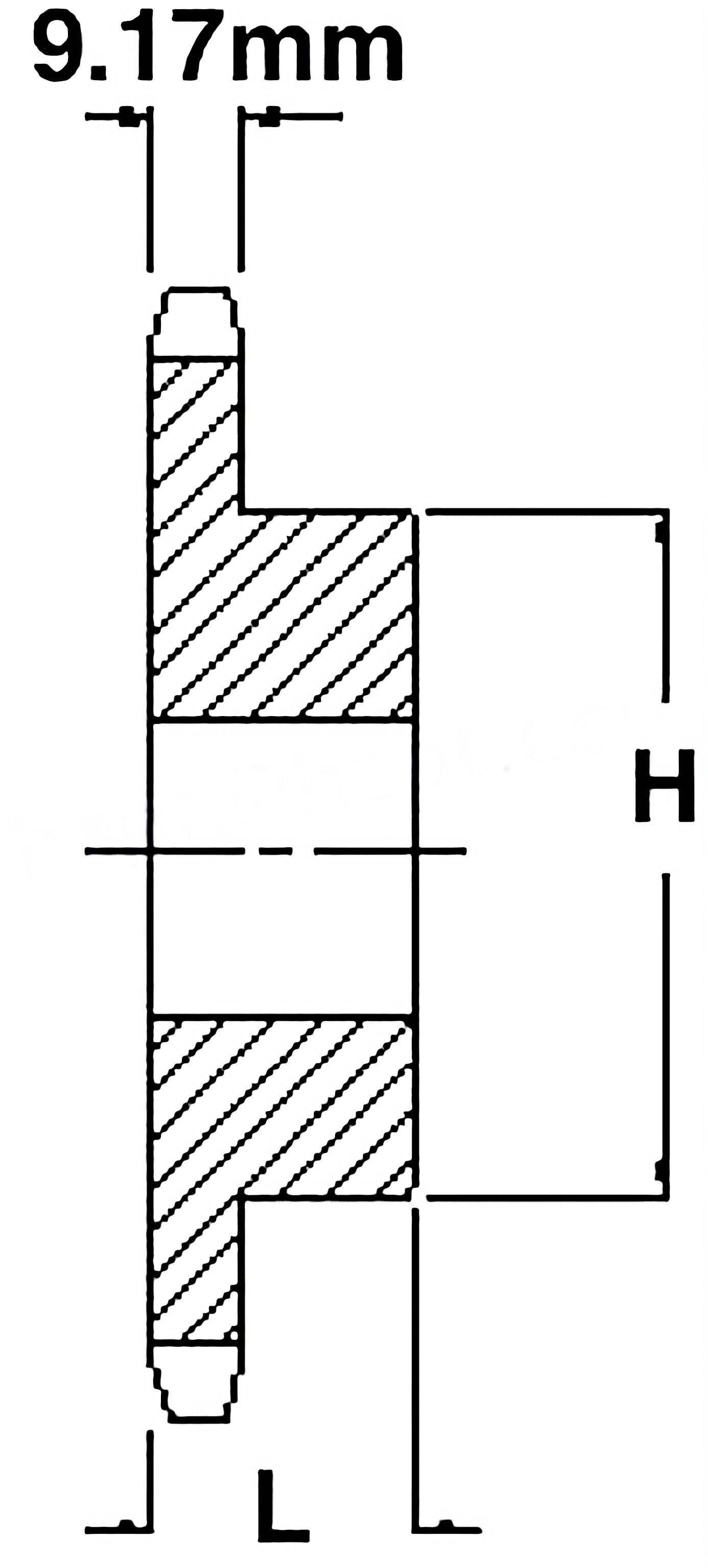 10B Metric Roller Chain Sprockets
