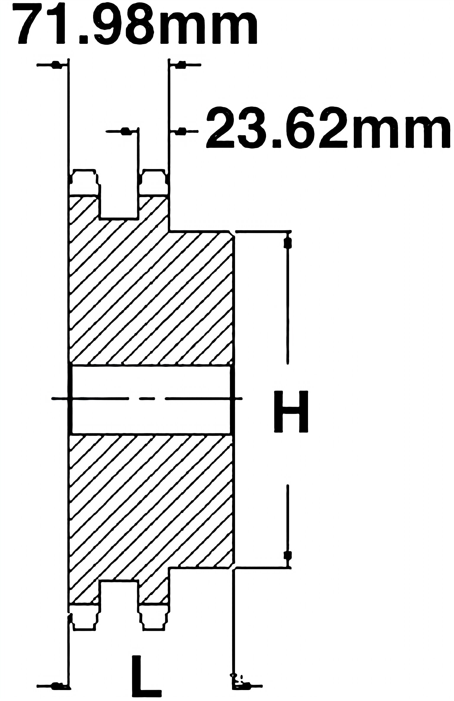 24B-2 Metric Roller Chain Sprockets