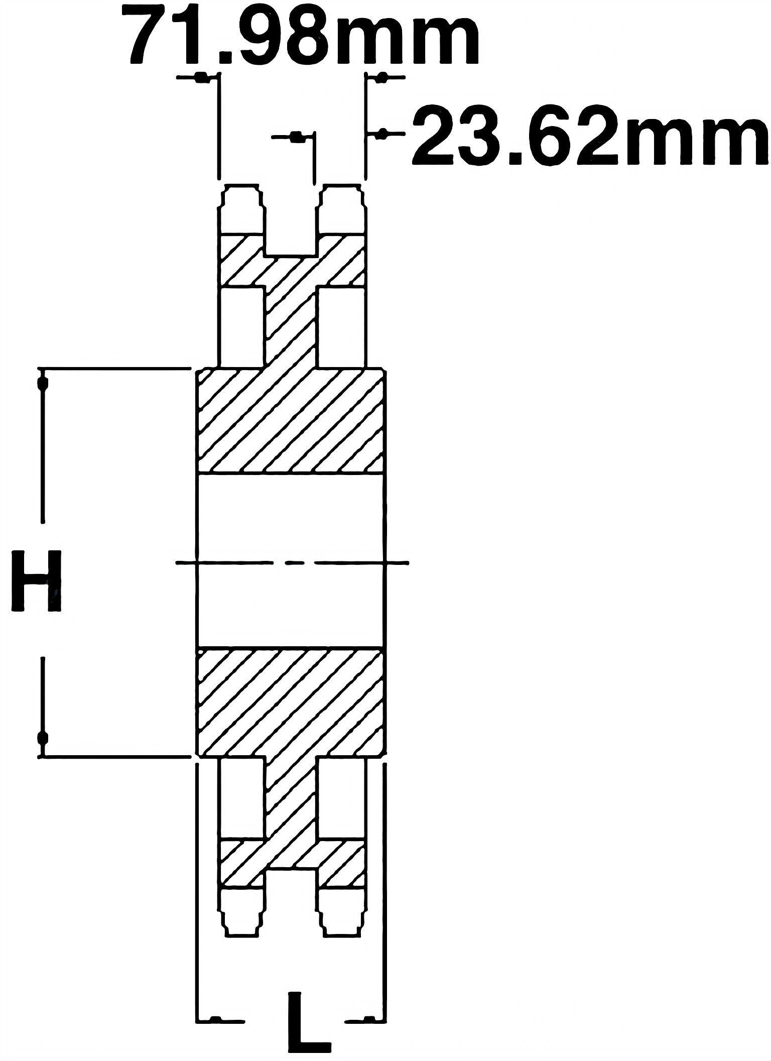 24B-2 Metric Roller Chain Sprockets
