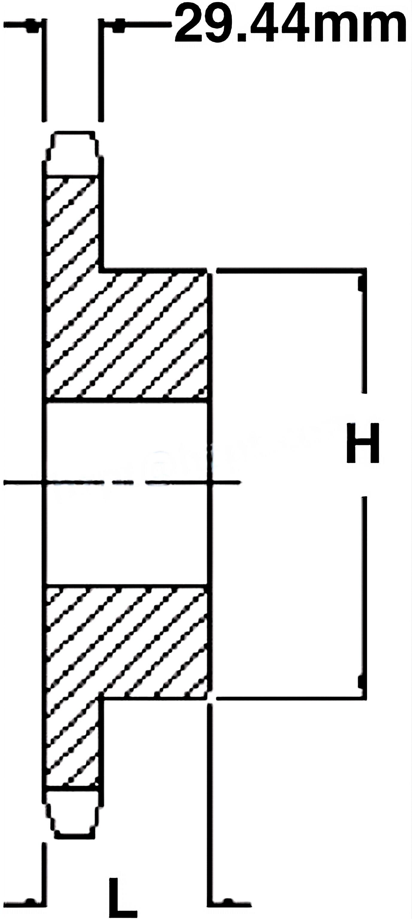 28B Metric Roller Chain Sprockets
